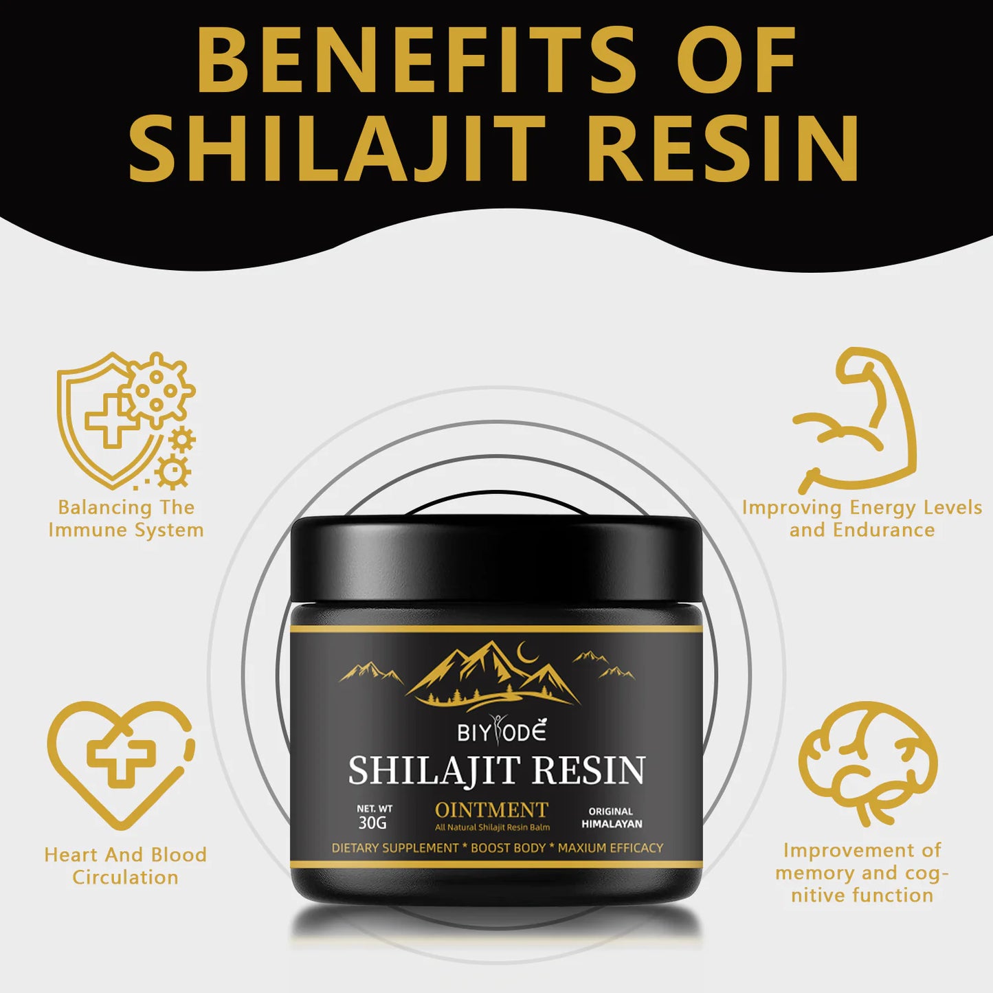 30g Pure Shilajit Wellness Resin